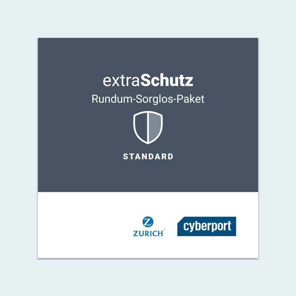 Cyberport extraSchutz Standard 36 Monate (800 bis 900 Euro)