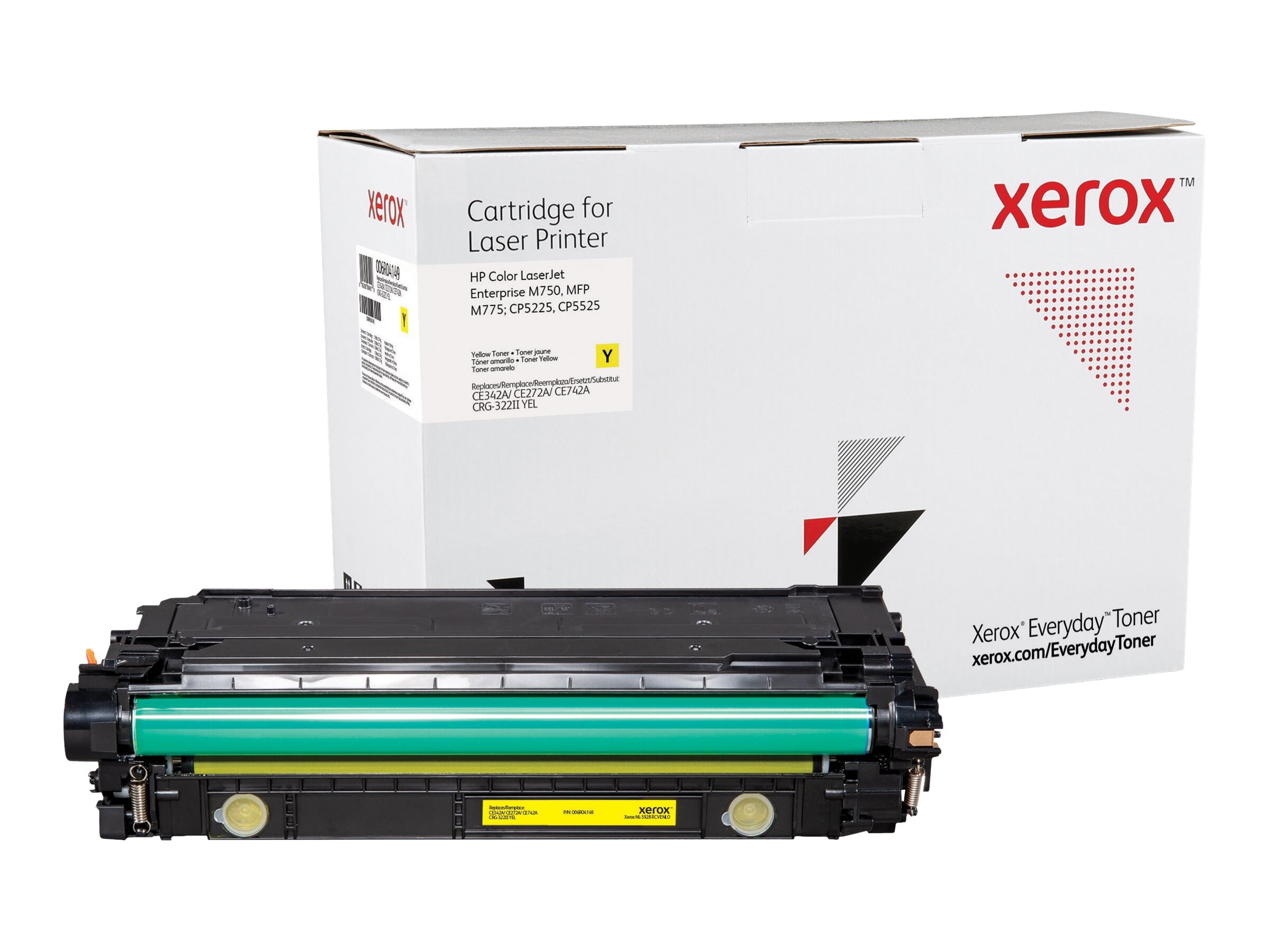 Xerox Everyday Alternativtoner f&uuml;r CE342A/CE272A/CE742A Gelb f&uuml;r ca 16000 Seiten