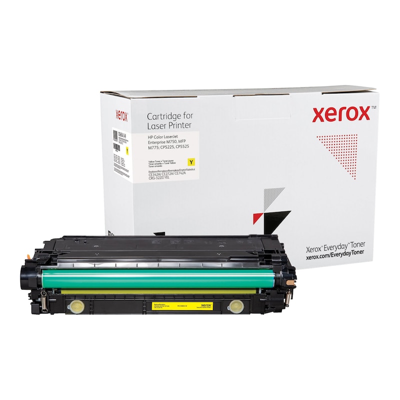Toner gelb günstig Kaufen-Xerox Everyday Alternativtoner für CE342A/CE272A/CE742A Gelb für ca 16000 Seiten. Xerox Everyday Alternativtoner für CE342A/CE272A/CE742A Gelb für ca 16000 Seiten <![CDATA[• Kompatible Tonerkartusche zu CE342A/CE272A/CE742A • Farbe: Ge