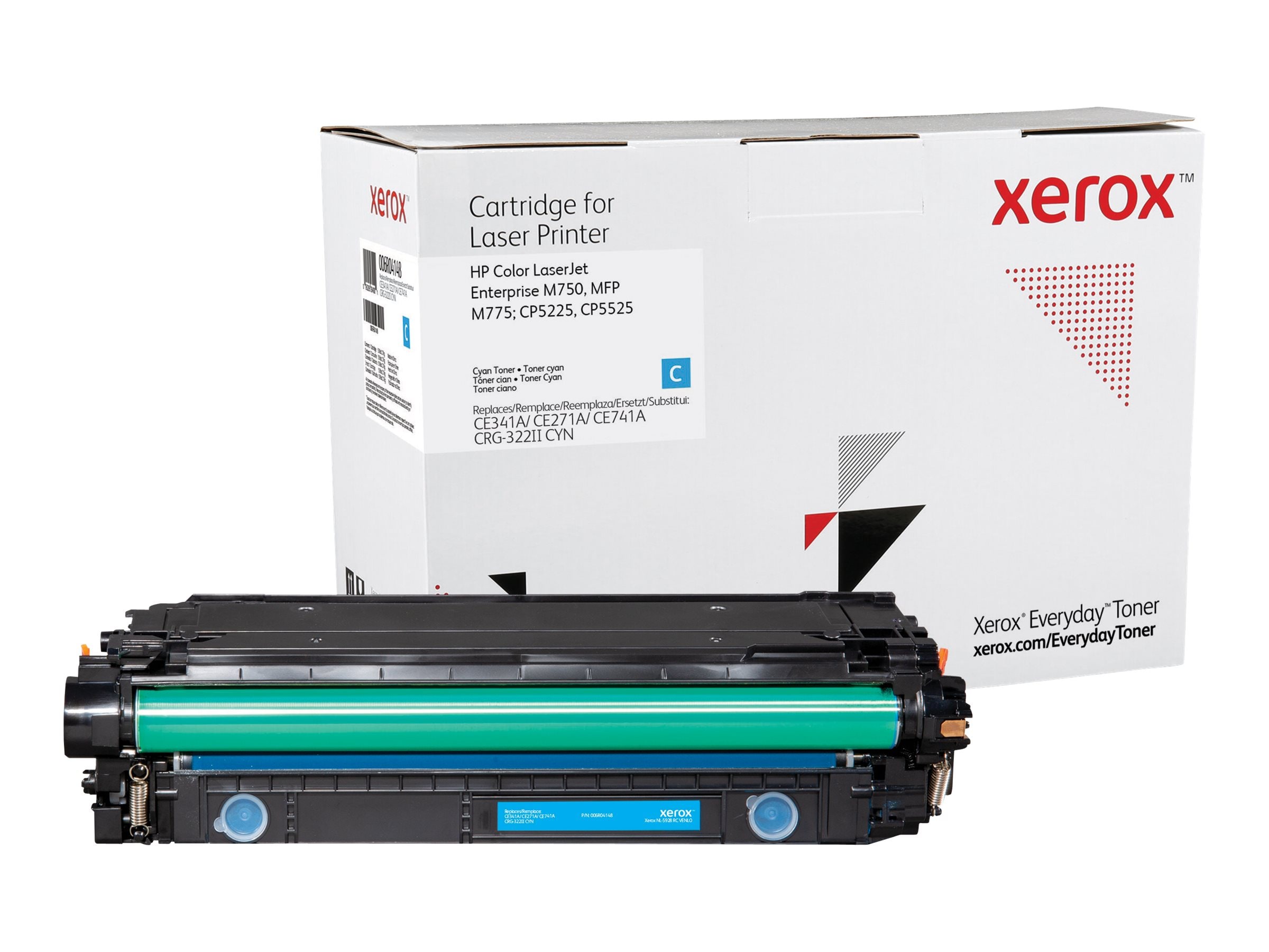 Xerox Everyday Alternativtoner f&uuml;r CE341A/CE271A/CE741A Cyan f&uuml;r ca.16000 Seiten