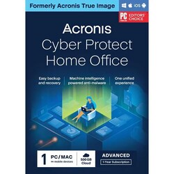 Acronis Cyber Protect Advanced Subscription 1 Ger. /500GB /1 Jahr Cloud Storage