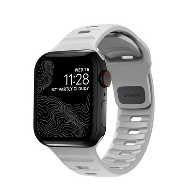 Nomad  Sport Armband V2 41mm/40mm/38mm  Lunar Grau                   | 00856500019598