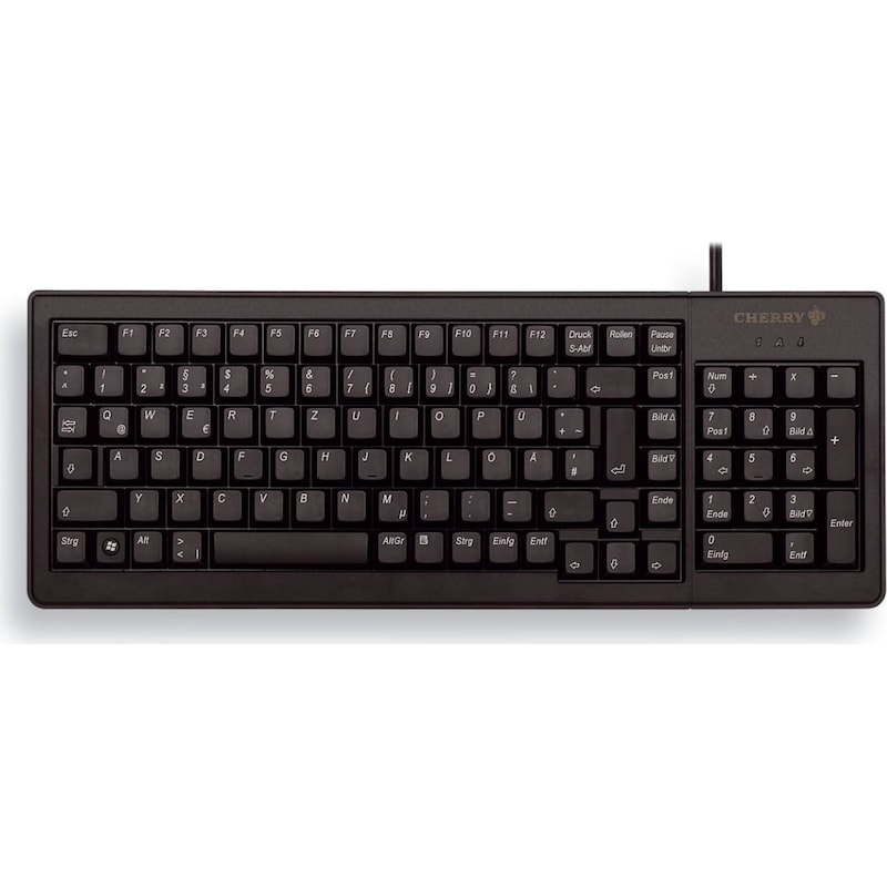 Cherry G84-5200 XS Complete Kabelgebundene Tastatur Schwarz