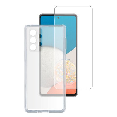 Samsung günstig Kaufen-4Smarts 360° Protection Set X-Pro Clear für Samsung Galaxy A53 5G, transparent. 4Smarts 360° Protection Set X-Pro Clear für Samsung Galaxy A53 5G, transparent <![CDATA[• Passend für Samsung Galaxy A53 5G • Ultradünnes, kristallkl