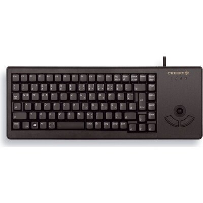 Cherry G84-5400 XS Trackball Kabelgebundene Tastatur Schwarz