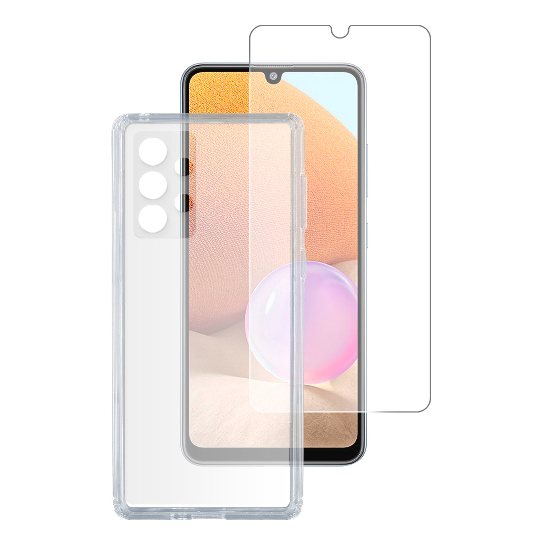 4Smarts 360&deg; Protection Set X-Pro Clear f&uuml;r Samsung Galaxy A33, transparent