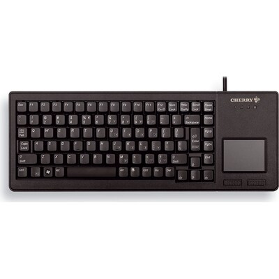 und Tastatur günstig Kaufen-Cherry G84-5500 XS Touchpad Kabelgebundene Tastatur Schwarz. Cherry G84-5500 XS Touchpad Kabelgebundene Tastatur Schwarz <![CDATA[• Anwendungsbereich: professionelles Arbeiten, kein Nummernblock • Kabelgebunden (USB) • Layout: deutsch • schwarz, 5