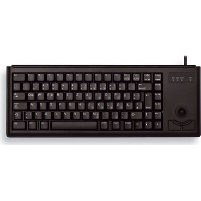 professionelles günstig Kaufen-Cherry G84-4400 Compact Kabelgebundene Tastatur USB Schwarz. Cherry G84-4400 Compact Kabelgebundene Tastatur USB Schwarz <![CDATA[• Anwendungsbereich: professionelles Arbeiten, kein Nummernblock • Kabelgebunden (USB) • Layout: deutsch • schwarz, 5