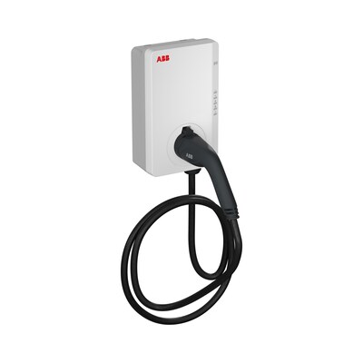 ABB Wallbox  Terra AC-W22-G5-RD-MC-0 Typ 2, 22 kW, RFID, App-fähig, Kabel 5 m | 08719874451000
