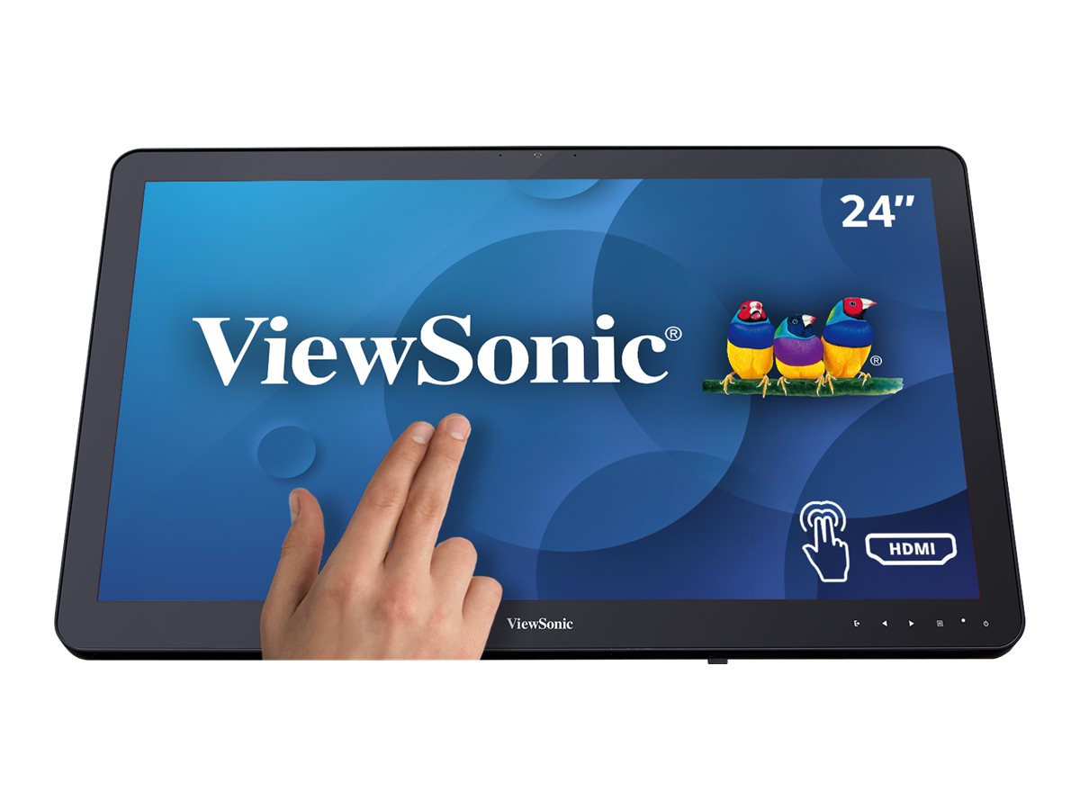 ViewSonic TD2430 60,5cm (23.8&quot;) Full HD 16:9 VA Touch-Monitor HDMI/VGA/DP