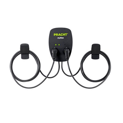 All 5 günstig Kaufen-Pracht ALPHA-Wallbox schwarz Typ 2, 2 x 11 kW, Kabel 2 x 5,5m. Pracht ALPHA-Wallbox schwarz Typ 2, 2 x 11 kW, Kabel 2 x 5,5m <![CDATA[• Pracht ALPHA-Wallbox • Nennanschlussleistung: 22 kW • Länge des Ladekabels: 5,5 m • 30,0 x 42,5 x 18,1 cm]]>. 