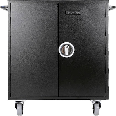 LEBA NoteCart Flex 32 Laptop/Tablet Ladewagenschrank 15,6" schwarz NCF-E-32-SC