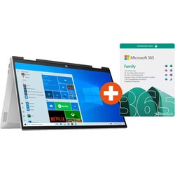 HP Pavilion x360 15-er0454ng 15&quot;FHD 2in1 W11 mit Microsoft 365 Family DL