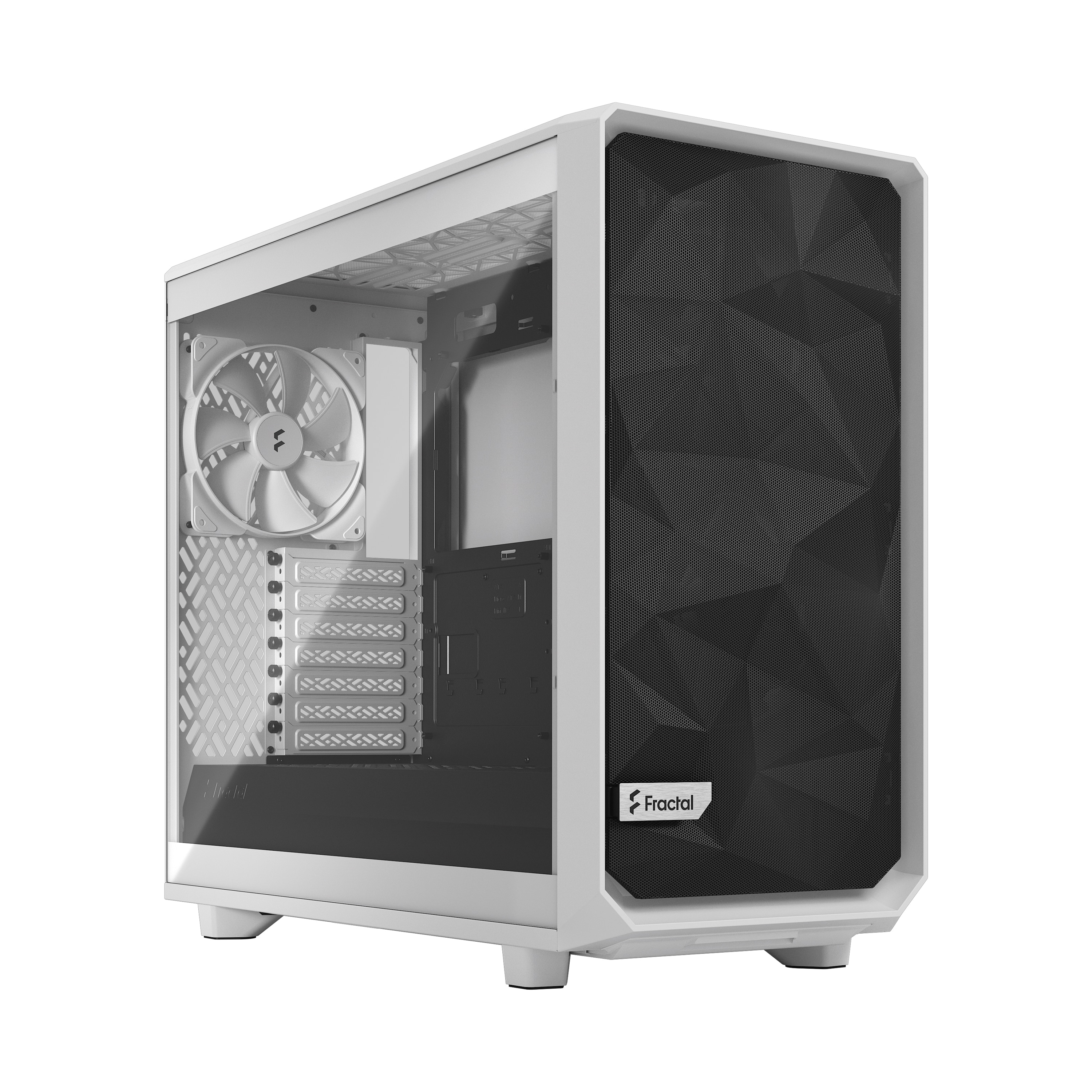 Fractal Design Meshify 2 Lite White TG Clear Tint Gaming Geh&auml;use