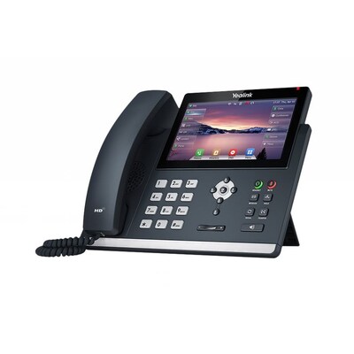 mit Noise günstig Kaufen-Yealink SIP-T48U - VoIP-Telefon. Yealink SIP-T48U - VoIP-Telefon <![CDATA[• 7-Zoll-Farb-Touchscreen mit Hintergrundbeleuchtung • Display: 7 Zoll • Optima HD Voice mit Acoustic Shield und Smart Noise Filtering • Bis zu 16 SIP-Konten, PoE-Unterstüt