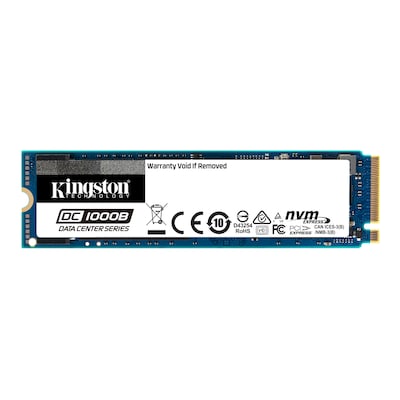 DC to günstig Kaufen-Kingston DC1000B Enterprise NVMe SSD 240 GB M.2 2280 TLC PCIe Gen3 x4. Kingston DC1000B Enterprise NVMe SSD 240 GB M.2 2280 TLC PCIe Gen3 x4 <![CDATA[• 240 GB - 3,8 mm Bauhöhe • M.2 2280 Card, PCIe 3.0 • Maximale Lese-/Schreibgeschwindigkeit: 2200 