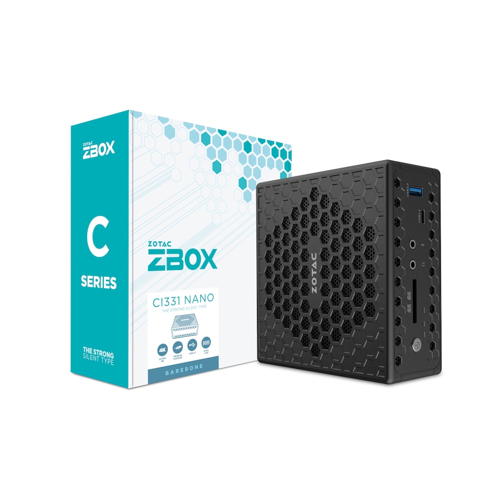 ZOTAC ZBOX CI331 NANO N5100 0GB/0GB Intel UHD nOS