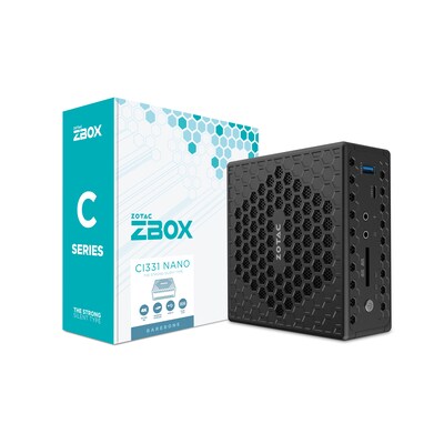 ZOTAC ZBOX CI331 NANO Mini-PC Barebone N5100 0GB/0GB Intel UHD DOS