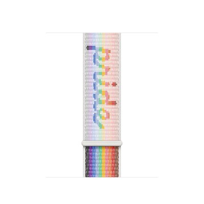 41mm Sportarmband günstig Kaufen-Apple Watch 41mm Sportarmband Pride Edition - MN6K3ZM/A. Apple Watch 41mm Sportarmband Pride Edition - MN6K3ZM/A <![CDATA[• Hochwertiges Design • Material: Gewebtes Nylon • Perfekter Sitz • Kompatibel mit Apple Watch 38mm, 40mm und 41mm Tech-Week-