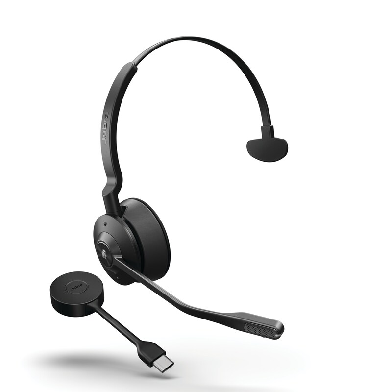 Jabra Engage 55 MS drahtloses Mono On Ear Headset USB-C