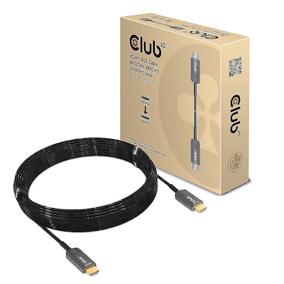 Club 3D HDMI AOC Kabel 10m Ultra High Speed 4K120Hz, 8K60Hz St./St