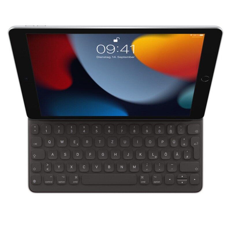 Apple iPad 10,2" 9th Generation Wi-Fi 64 GB Silber MK2L3FD/A + Smart Keyboard