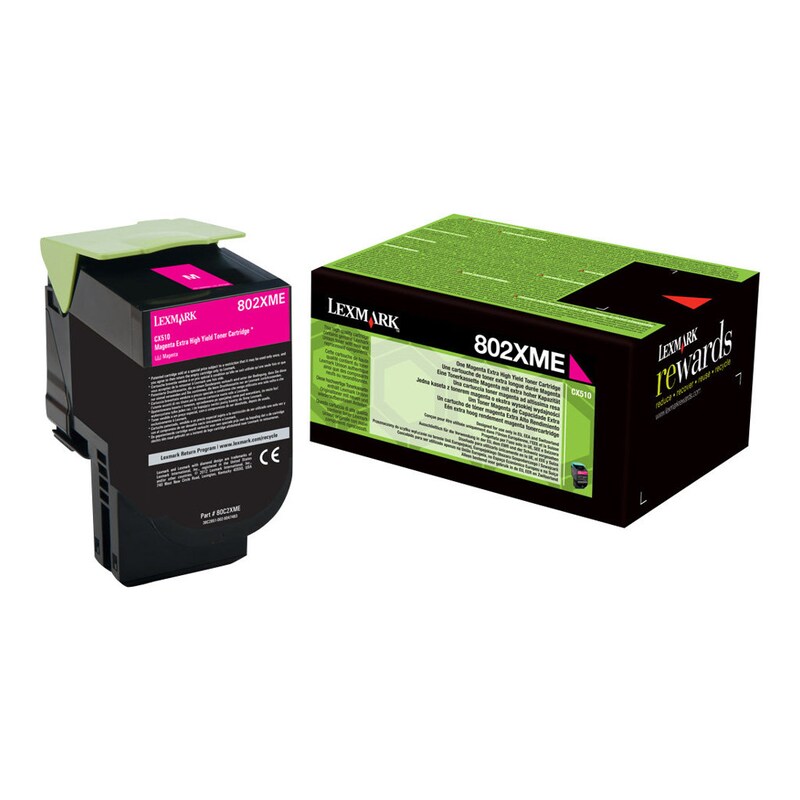 Lexmark 802XME Corporate-Tonerkassette Magenta für ca. 4.000 Seiten