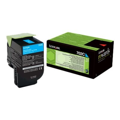 1000 S günstig Kaufen-Lexmark 702C Rückgabe-Tonerkassette Cyan für ca. 1.000 Seiten. Lexmark 702C Rückgabe-Tonerkassette Cyan für ca. 1.000 Seiten <![CDATA[• Lexmark Rückgabe-Tonerkassette Kartusche 70C20C0 • Farbe: Cyan • Reichweite: ca. 1000 Seiten