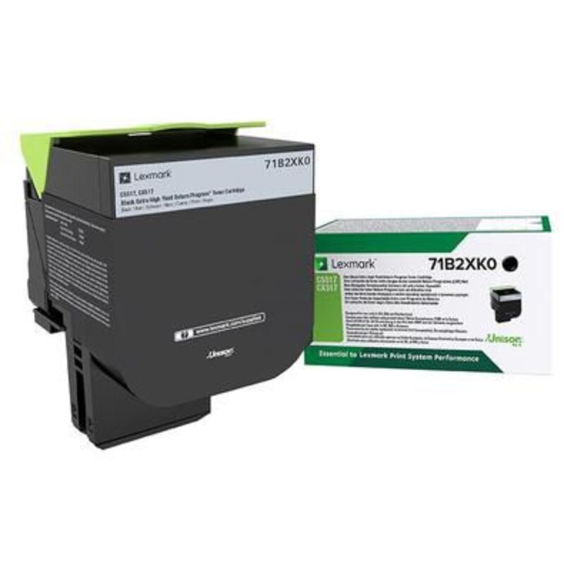 Tonerkassette Schwarz günstig Kaufen-Lexmark CS/CX 517 Rückgabe-Tonerkassette Schwarz hohe Kapazität ca. 8.000 Seiten. Lexmark CS/CX 517 Rückgabe-Tonerkassette Schwarz hohe Kapazität ca. 8.000 Seiten <![CDATA[• Lexmark Rückgabe-Tonerkassette Kartusche 71B2XK0 • Farbe: Sch