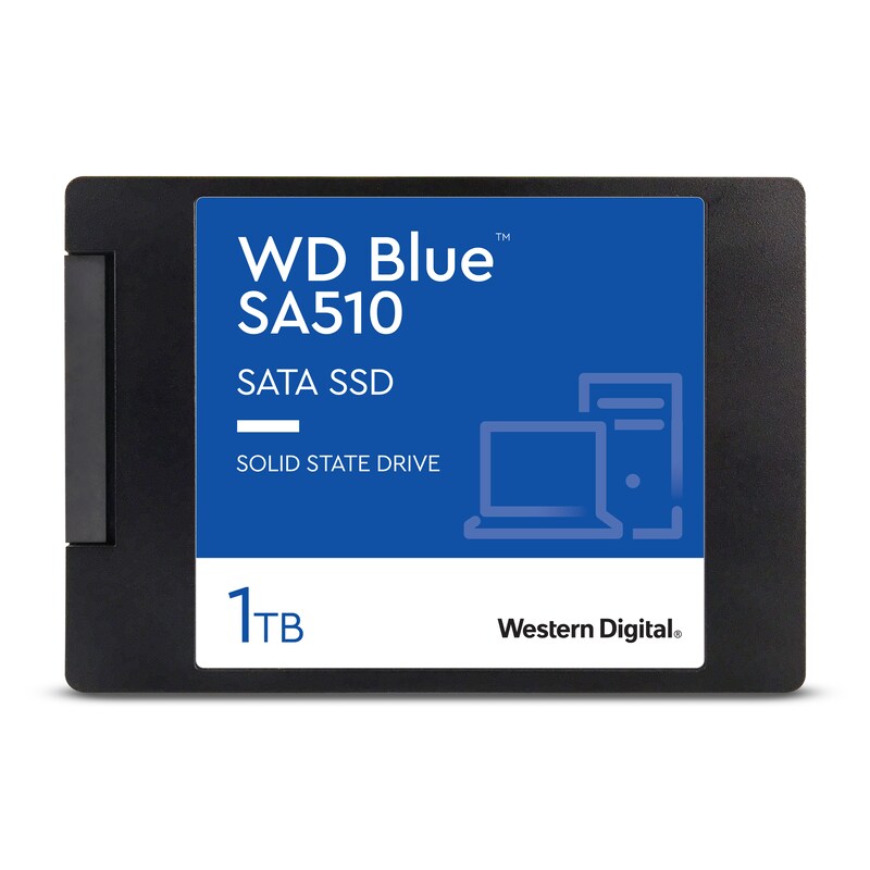 WD Blue SA510 SATA SSD 1 TB 2,5"/7mm