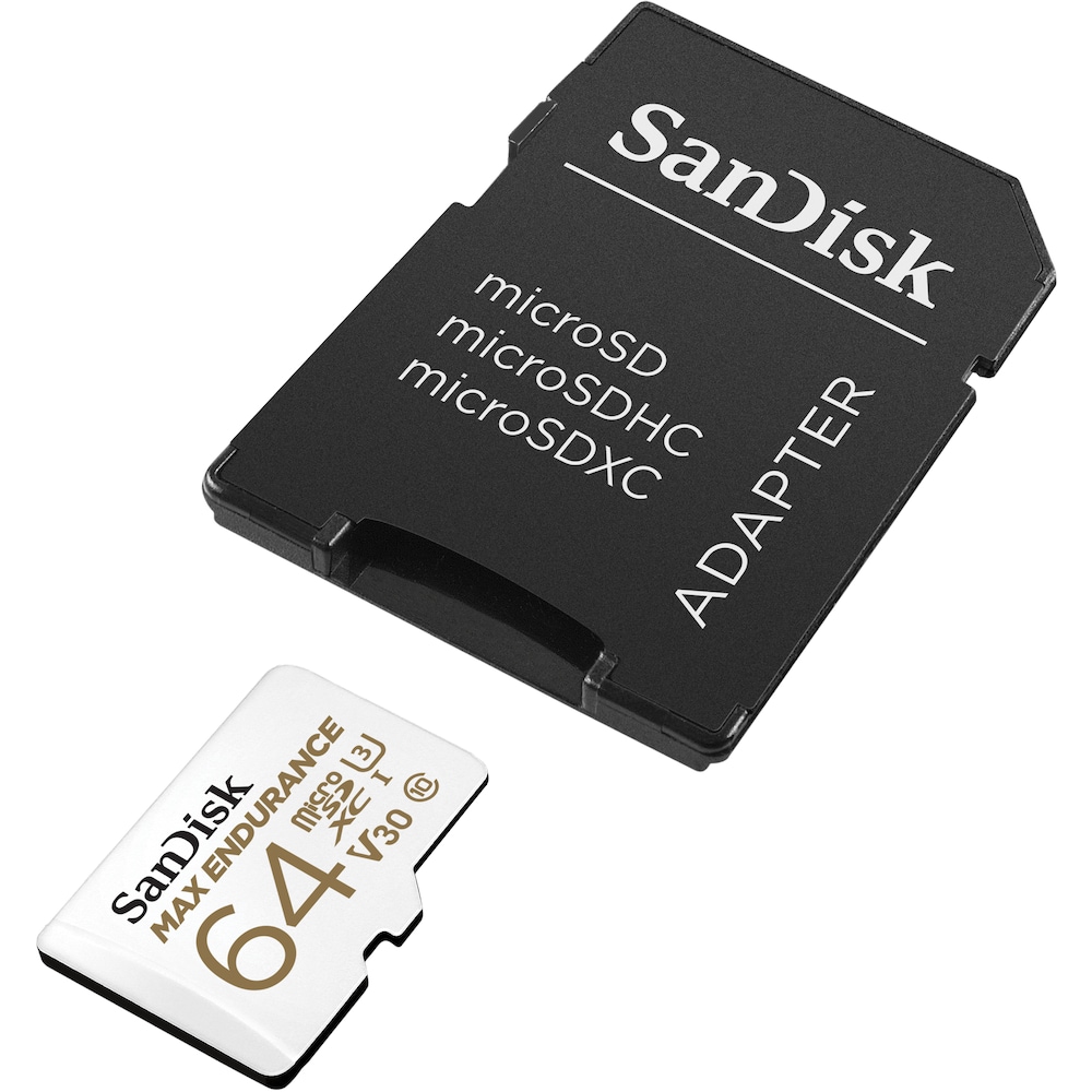 SanDisk Max Endurance microSDXC 64 GB Speicherkarte Kit