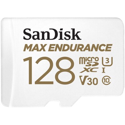 KA 28 günstig Kaufen-SanDisk Max Endurance microSDXC 128 GB Speicherkarte Kit. SanDisk Max Endurance microSDXC 128 GB Speicherkarte Kit <![CDATA[• Speichertyp: microSDXC (UHS-I) inklusive SD-Adapter • Speicherkapazität: 128 GB • Geschwindigkeitsklasse: Cl10, U3, V30 