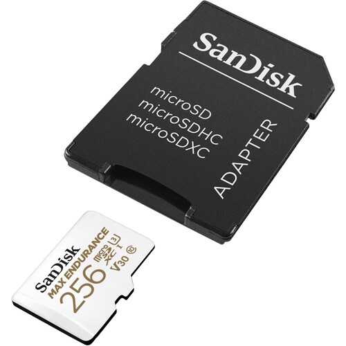 SanDisk Max Endurance microSDXC 256 GB Speicherkarte Kit