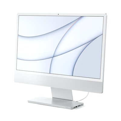 10m x günstig Kaufen-Satechi USB-C Slim Dock für 24” iMac Silber. Satechi USB-C Slim Dock für 24” iMac Silber <![CDATA[• Exklusives Dock für die 2021 iMac (24-Zoll)-Modelle • Schlichtes und elegantes Design • Maße: 279mm x 114mm x 10mm]]>. 