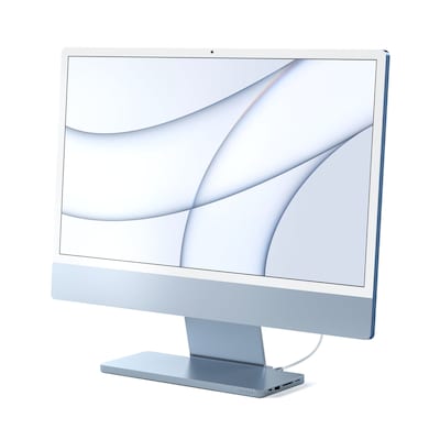 Design Model günstig Kaufen-Satechi USB-C Slim Dock für 24” iMac Blau. Satechi USB-C Slim Dock für 24” iMac Blau <![CDATA[• Exklusives Dock für die 2021 iMac (24-Zoll)-Modelle • Schlichtes und elegantes Design • Maße: 279mm x 114mm x 10mm]]>. 