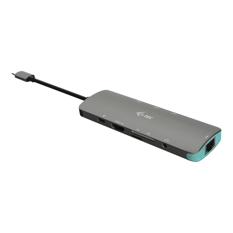 i-tec USB-C Metal Nano Docking Station mit 4K HDMI LAN und PD 100W