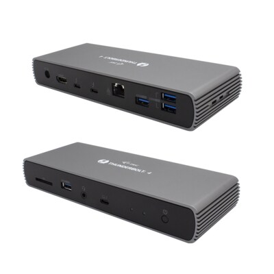 ck in günstig Kaufen-i-tec Thunderbolt 4 Dual Display Docking Station + PD 96W TB4DUALDOCKPD. i-tec Thunderbolt 4 Dual Display Docking Station + PD 96W TB4DUALDOCKPD <![CDATA[• Kompatibel mit ThunderboltTM 3/4, USB4, USB-C Laptops und Tablets • 4x USB-A-Anschlüsse • SD