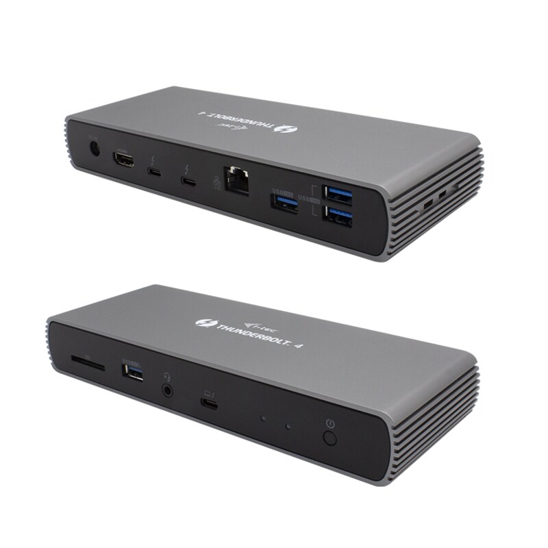 i-tec Thunderbolt 4 Dual Display Docking Station + PD 96W TB4DUALDOCKPD