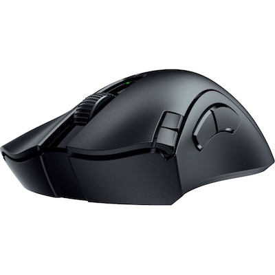 Blue Sensor günstig Kaufen-RAZER DeathAdder V2 X Kabellose Gaming Maus. RAZER DeathAdder V2 X Kabellose Gaming Maus <![CDATA[• Anwendungsbereich: Gaming, 7 Tasten, 235 Std. Akku-Laufzeit (2,4 GHz) • Kabellos, 2,4GHz und Bluetooth • Sensortechnologie: Optisch (14.000 dpi) • 