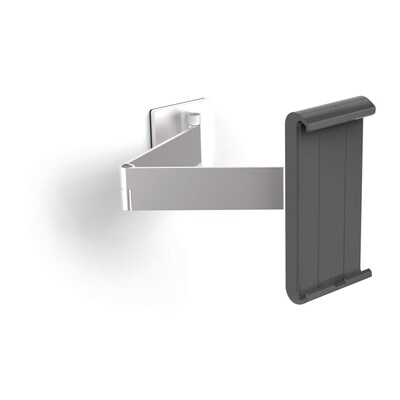 Tal der günstig Kaufen-DURABLE Wandhalterung Tablet Holder Wall Arm metallic silber. DURABLE Wandhalterung Tablet Holder Wall Arm metallic silber <![CDATA[• Tablet-Wandhalter mit Schwenkarm • Symmetrische Öffnung von 160-275 mm • Maße: 95 x 225 x 170 mm • 360° drehba