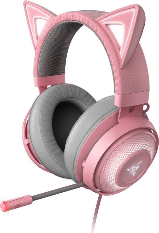 RAZER Kraken Kitty Edition Kabelgebundenes Gaming Headset Quartz