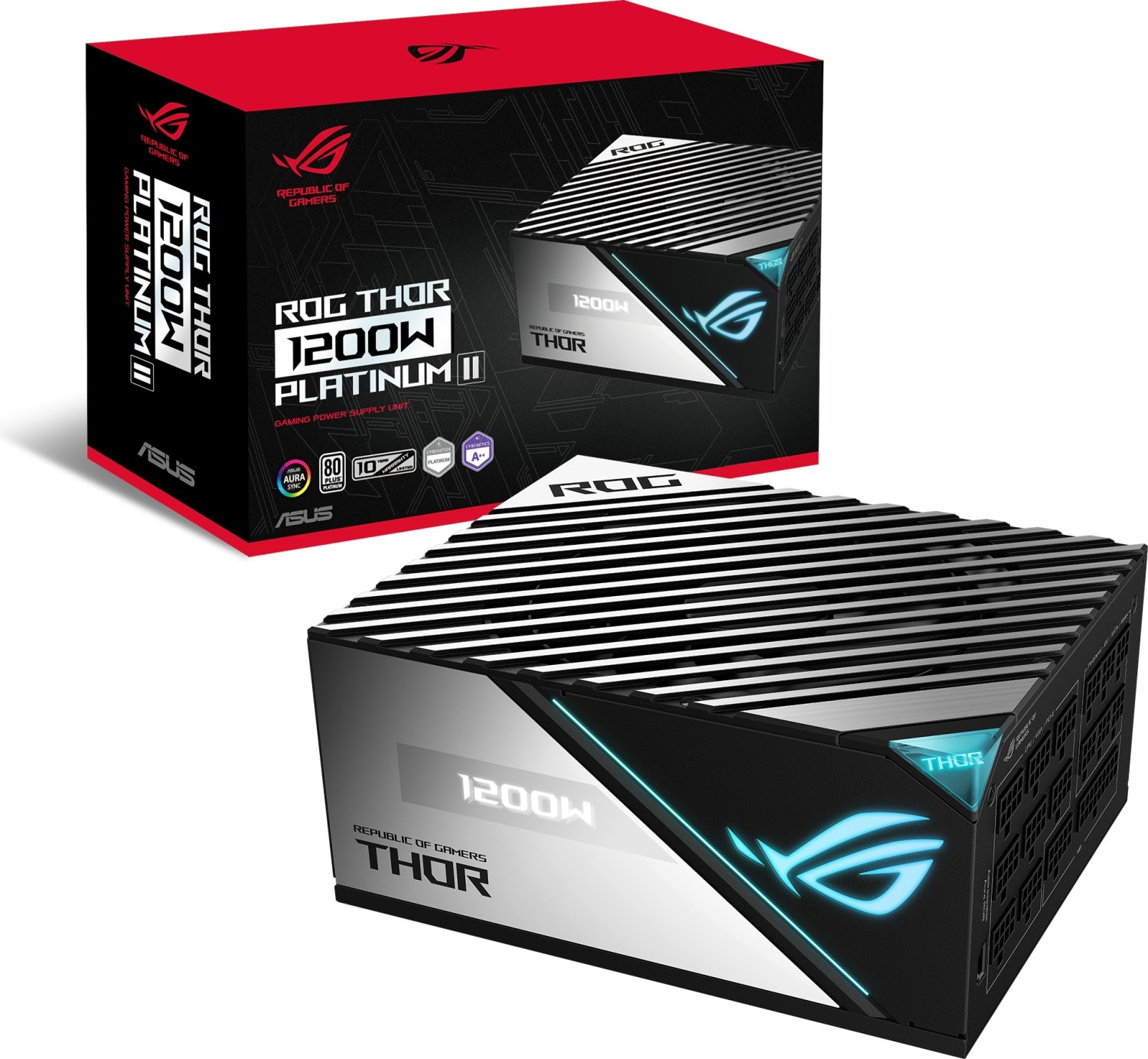 ASUS ROG Thor Platinum II 1200W Gaming Netzteil, ROG-THOR-1200P2