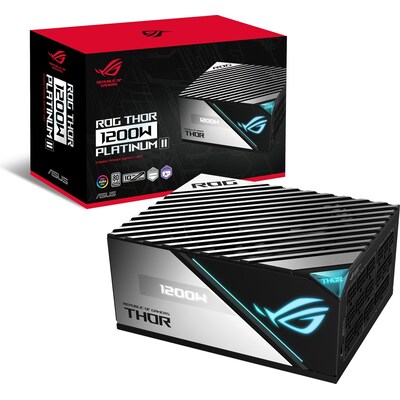 mit 1200 günstig Kaufen-ASUS ROG Thor Platinum II 1200W Gaming Netzteil, ROG-THOR-1200P2, PCIe 5.0. ASUS ROG Thor Platinum II 1200W Gaming Netzteil, ROG-THOR-1200P2, PCIe 5.0 <![CDATA[• Gaming Netzteil mit 1200 Watt, 80+ Platinum • Voll Modulares Kabelmanagement, PCIe Gen 5.