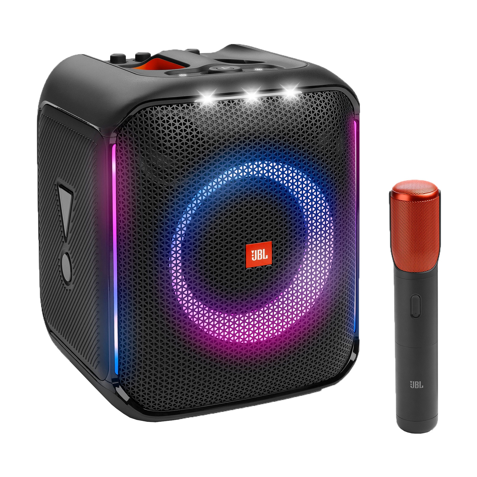 JBL Party Box Encore Bluetooth-Lautsprecher schwarz mit Akku und Mikrofon