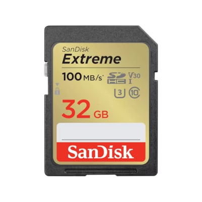 bis 100m günstig Kaufen-SanDisk Extreme 32 GB SDHC Speicherkarte (2022) bis 100MB/s, Cl10, U3, V30. SanDisk Extreme 32 GB SDHC Speicherkarte (2022) bis 100MB/s, Cl10, U3, V30 <![CDATA[• Speichertyp: SDHC (UHS-I) • Speicherkapazität: 32 GB • Geschwindigkeitsklasse: Cl10, U