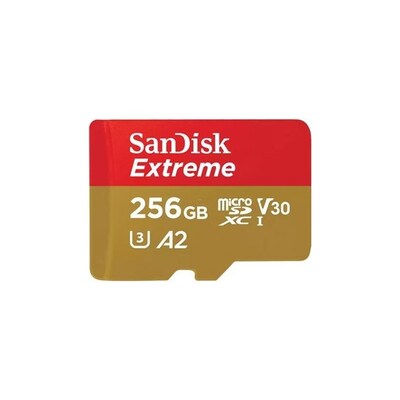 2022/2023 günstig Kaufen-SanDisk Extreme 256 GB microSDXC Speicherkarte Kit (2022) bis 190 MB/s, C10,U3. SanDisk Extreme 256 GB microSDXC Speicherkarte Kit (2022) bis 190 MB/s, C10,U3 <![CDATA[• Speichertyp: microSDXC (UHS-I) inklusive SD-Adapter • Speicherkapazität: 256 GB 