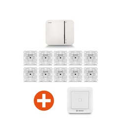 Bosch Smart Home Starter Set Beschattung Plus, 10 x Rolladens. inkl. Univ.schal.