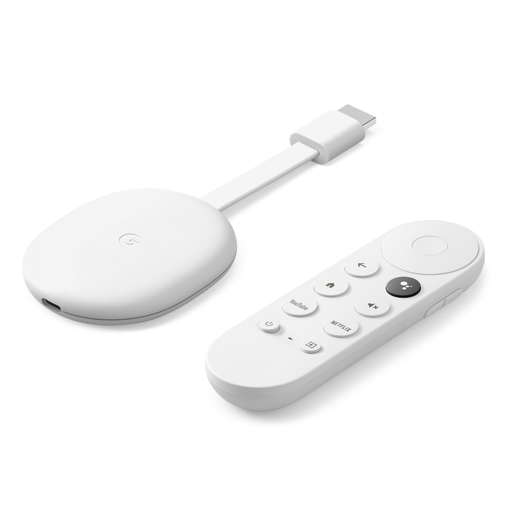 Google Chromecast mit Google TV weiß