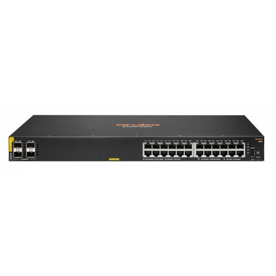 RB M günstig Kaufen-HPE Aruba 6100 24G Class4 PoE 4SFP+ Switch managed. HPE Aruba 6100 24G Class4 PoE 4SFP+ Switch managed <![CDATA[• HPE Aruba 6100 24G PoE - Switch - verwaltet • an Rack montierbar • 24x 10/100/1000-BASE-T und 4x 1G/10G-SFP-Anschlüsse. 370 W PoE/PoE+