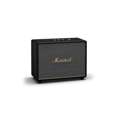 Bluetooth/WIFI günstig Kaufen-Marshall WOBURN BT III schwarz Bluetooth Lautsprecher. Marshall WOBURN BT III schwarz Bluetooth Lautsprecher <![CDATA[• aktiver Stereo-Bluetooth-Lautsprecher mit aptX • 2x 3/4-Zoll-Hochtöner, 2x 2-Zoll-Mitteltöner, 2x 6-Zoll-Subwoofer • Bluetooth 